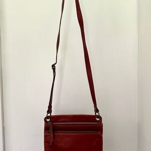 Margot New York Crossbody Leather Bag with Adjustable Strap